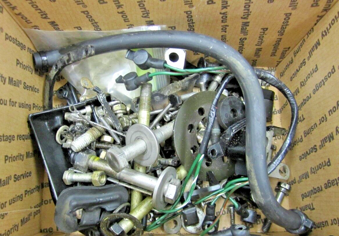 1986 MERCURY 45HP LONG SHAFT HARDWARE NUTS BOLTS FASTENERS PARTS