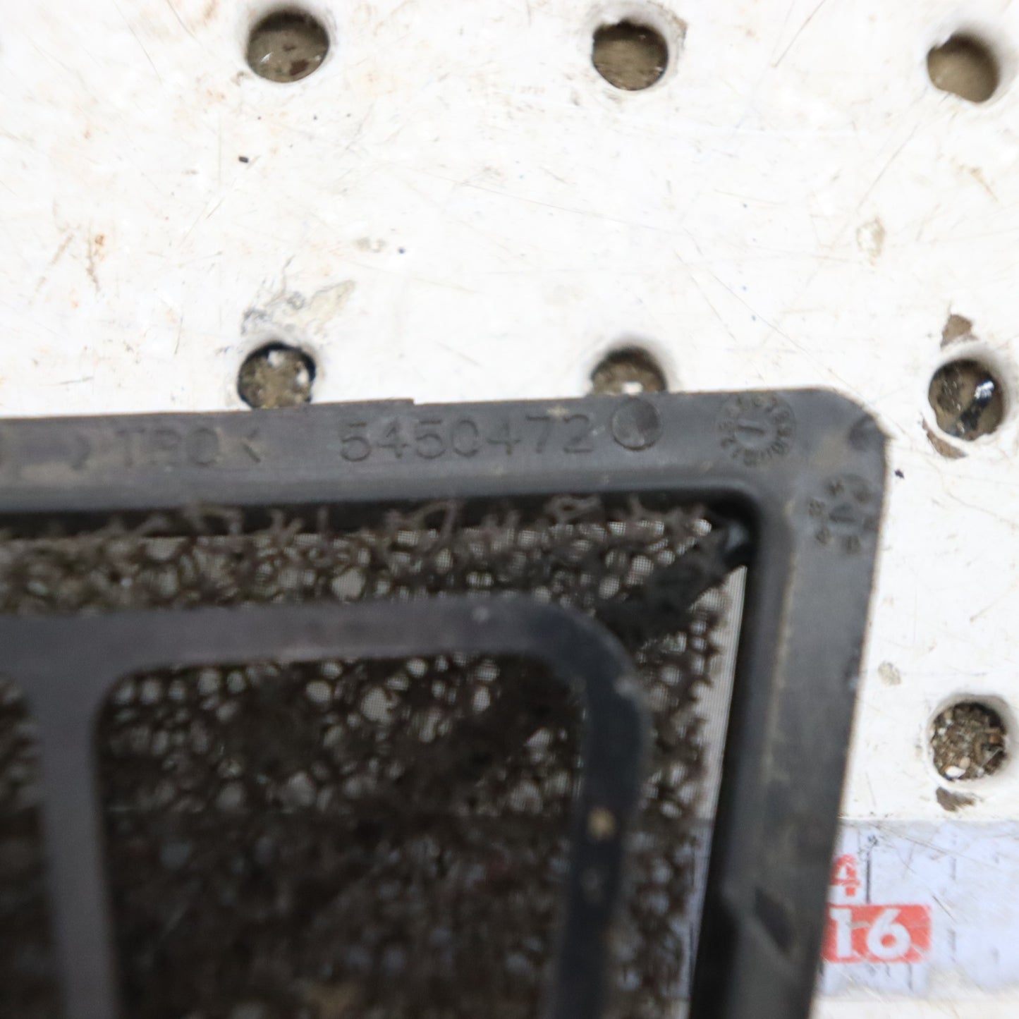 2016 Polaris Rush 800 Air Intake Bezel Screen Vent LEFT 5450472; 5814024