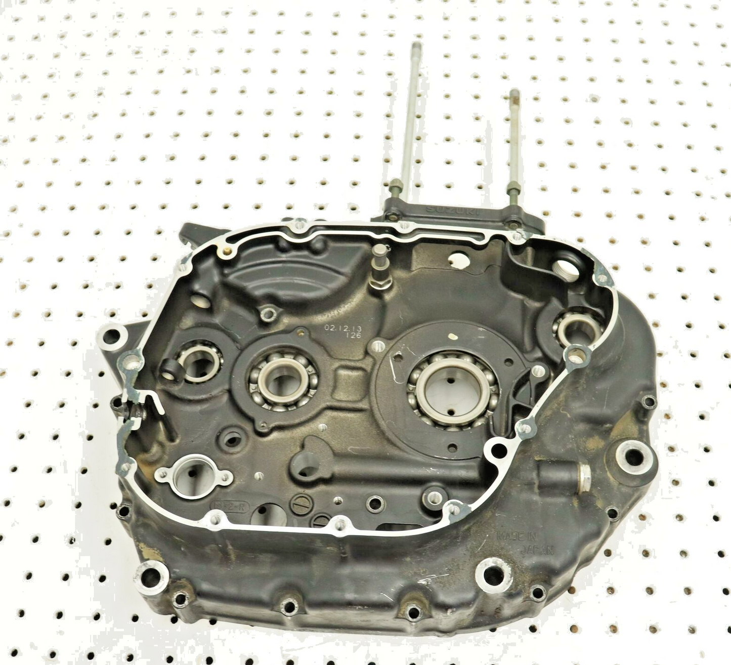 2003 SUZUKI SAVAGE 650 ENGINE MOTOR CRANKCASE CRANK CASES BLOCK 11301-24812