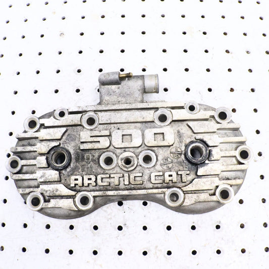 2009 ARCTIC CAT F5 ENGINE MOTOR CYLINDER HEAD TOP COVER DOME 3007-611