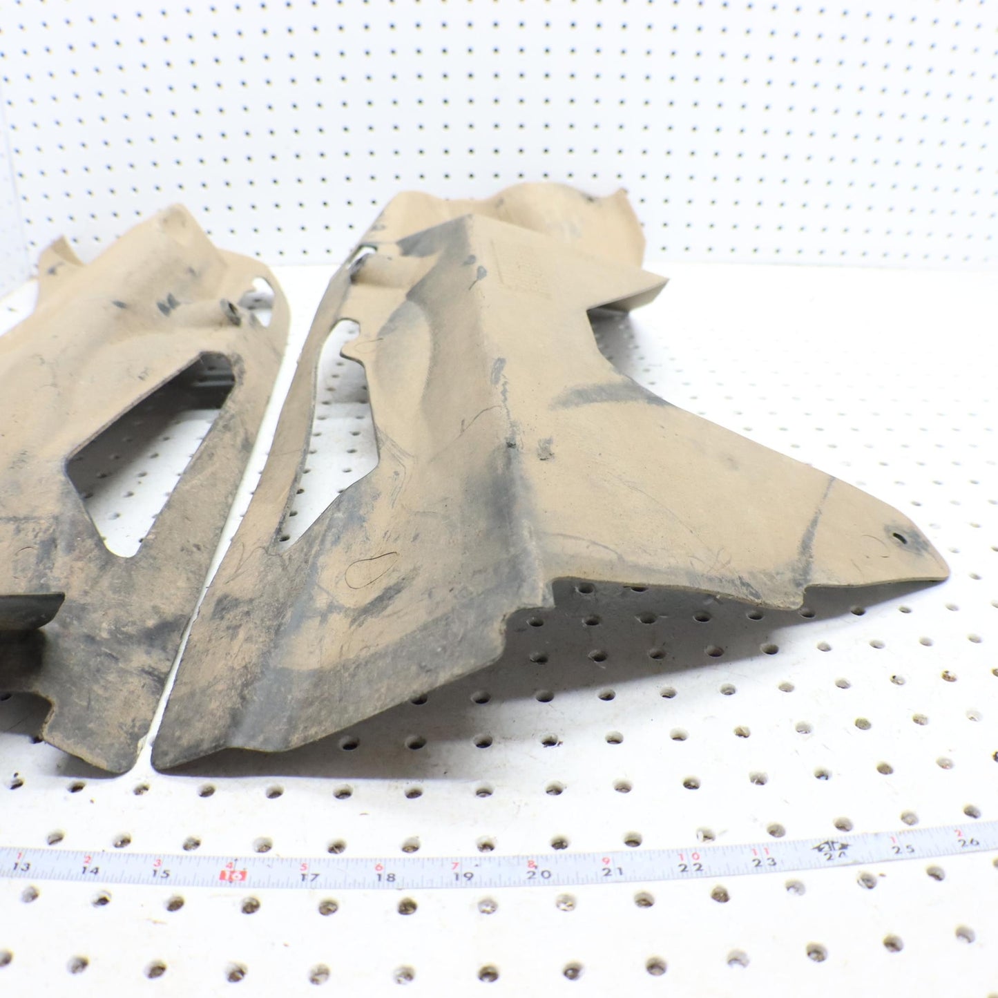 2016 SUZUKI KING QUAD 500 FRONT INNER SPLASH GUARD L, R 53411-31G02 53421-31G01