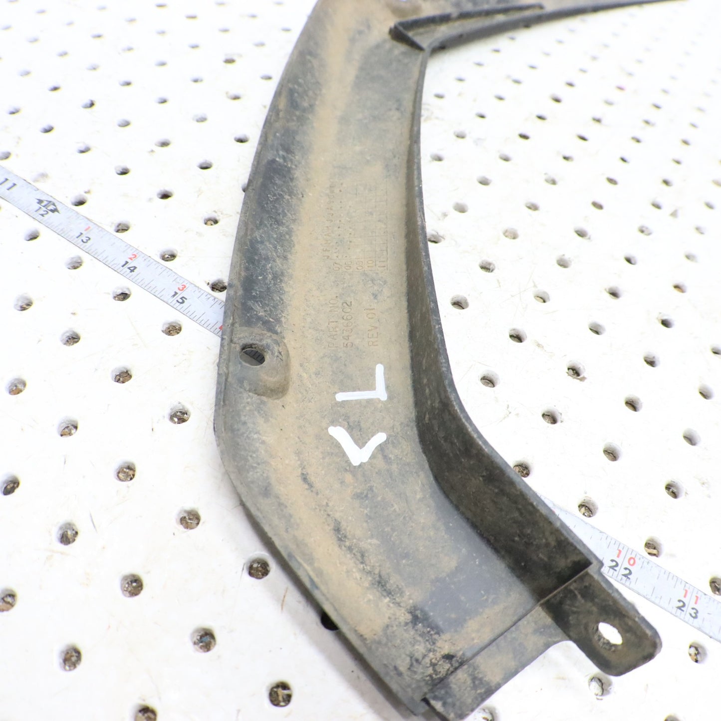 2009 Polaris Rzr 800 Fender Flare FRONT LEFT 5436602-070; 5438207-070