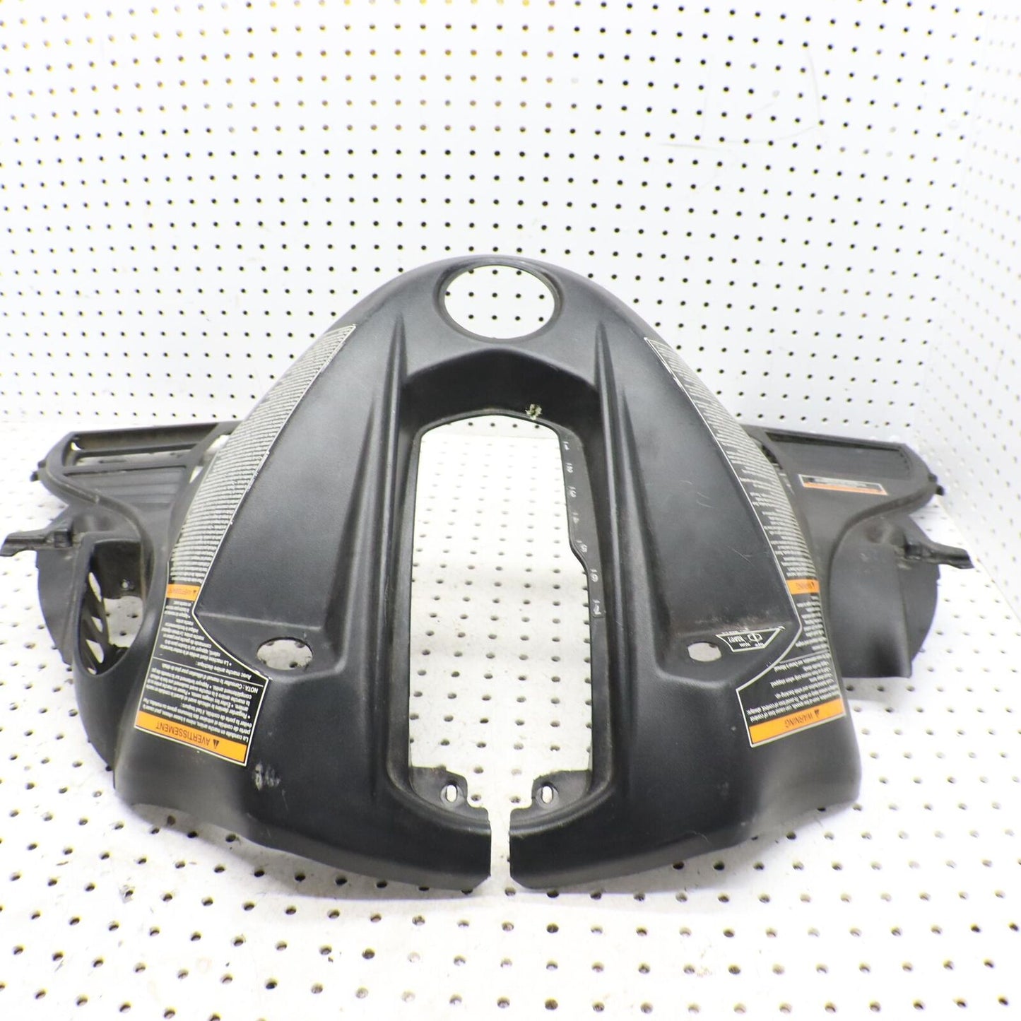 2008 POLARIS SWITCHBACK TURBO TANK CONSOLE PANEL COVER 2633279-070 CRACKED