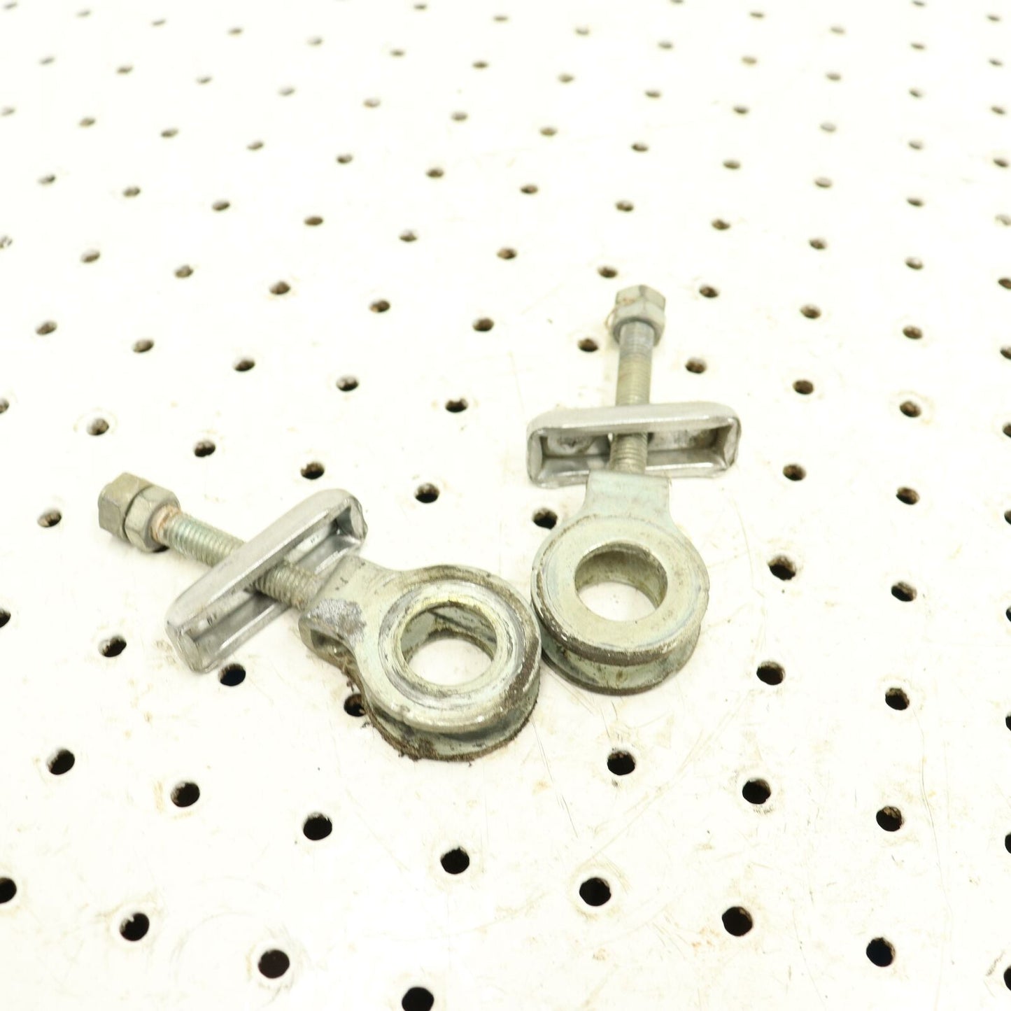 1982 KAWASAKI 305 CSR REAR WHEEL AXLE TENSION ADJUSTMENT BOLTS 33040-1016