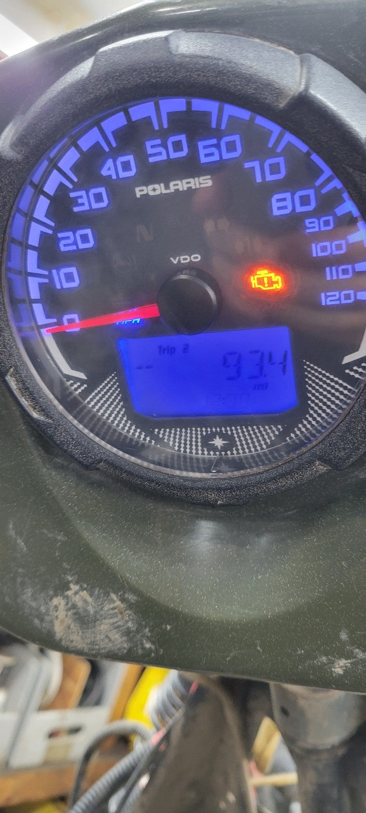 2015 Polaris Sportsman 570 Speedometer Gauge Display Cluster 3280601, 3221 MILES