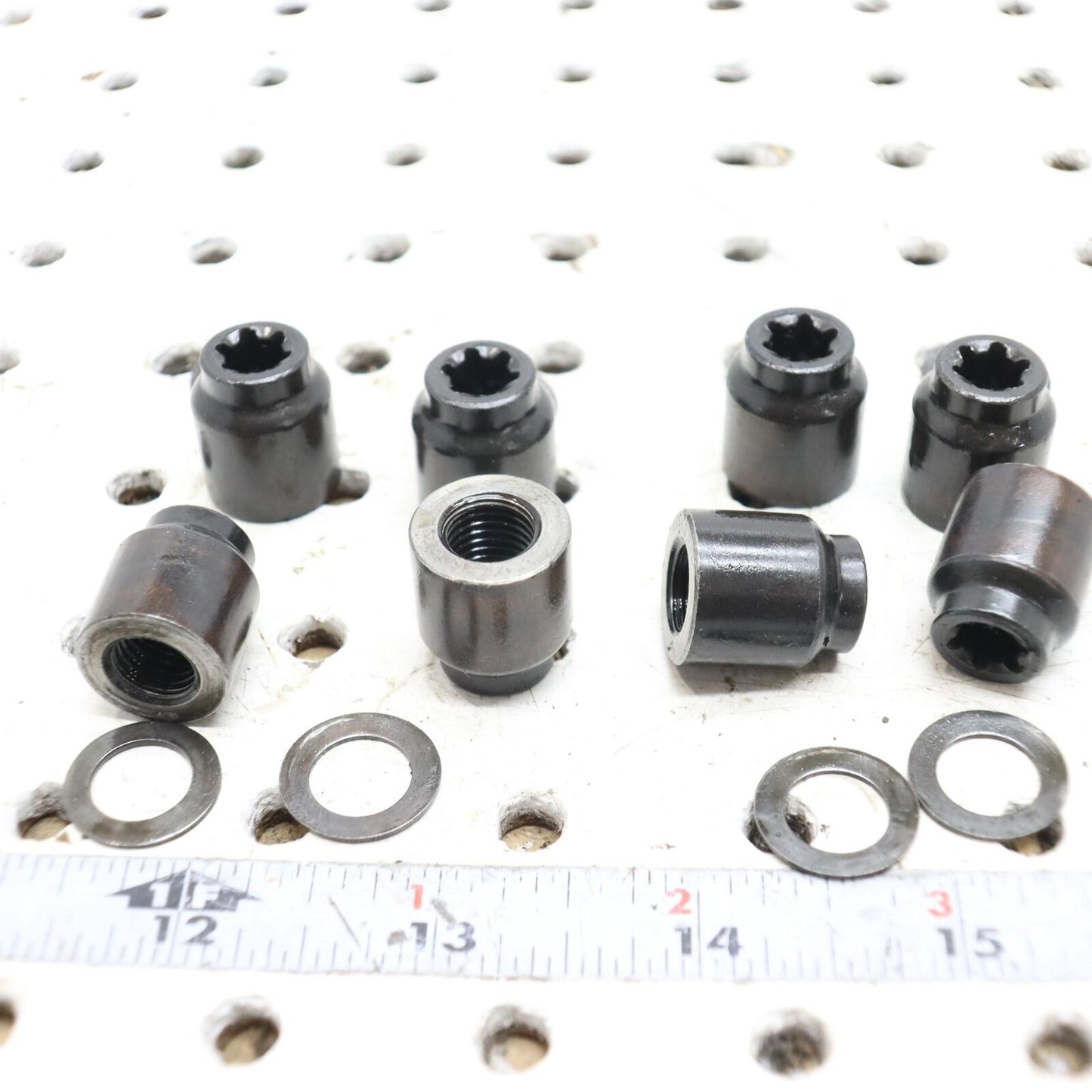 2008 POLARIS SWITCHBACK TURBO CYLINDER HEAD NUTS M10X1.25 0453152 QTY (8)