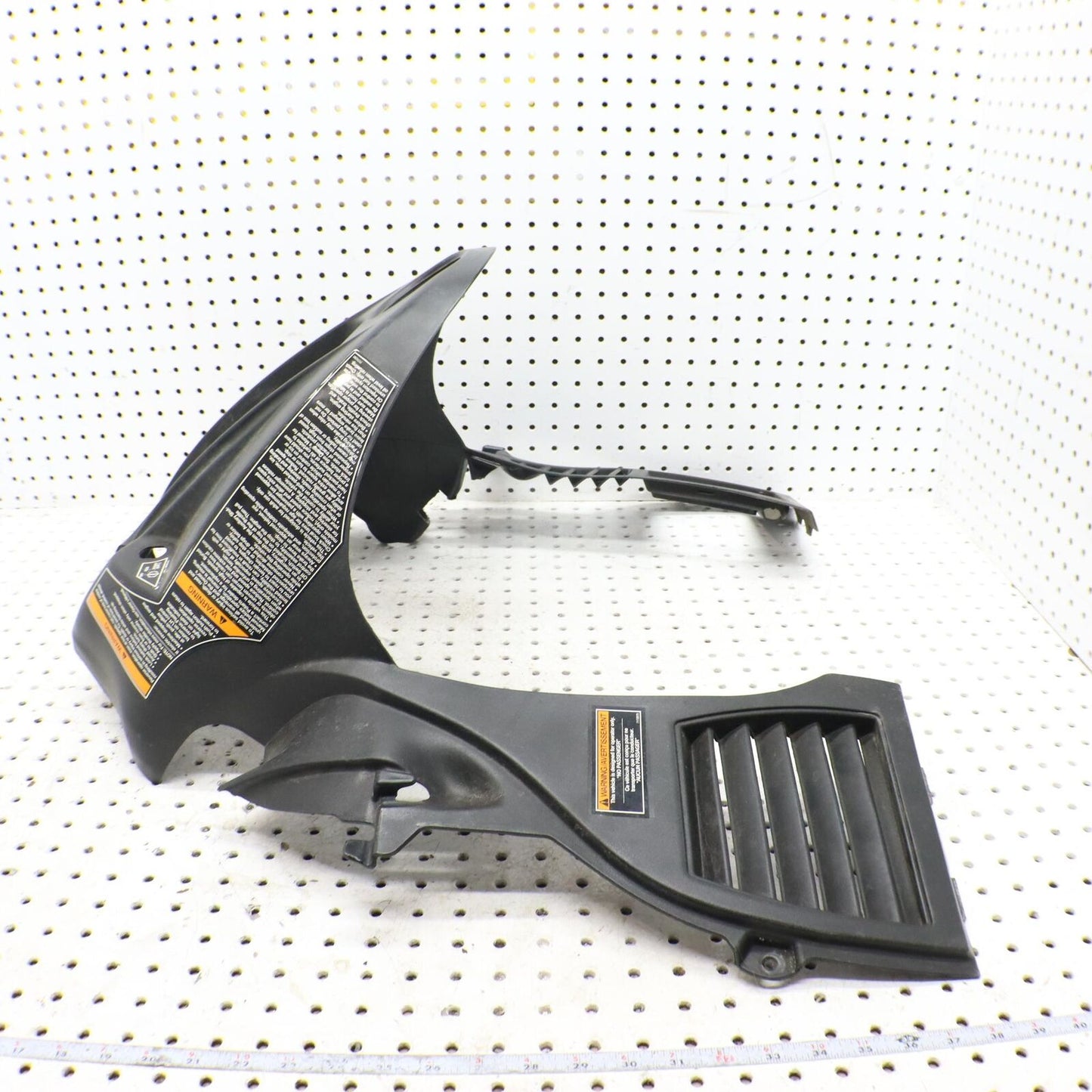 2008 POLARIS SWITCHBACK TURBO TANK CONSOLE PANEL COVER 2633279-070 CRACKED