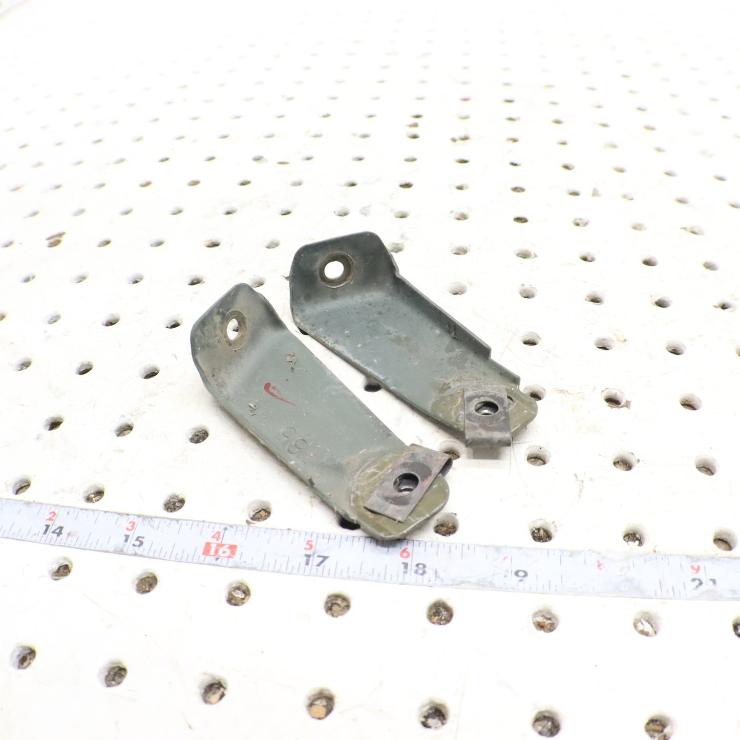 2008 Polaris Sportsman 800 FUEL TANK COVER MOUNTS 5247184 5247185