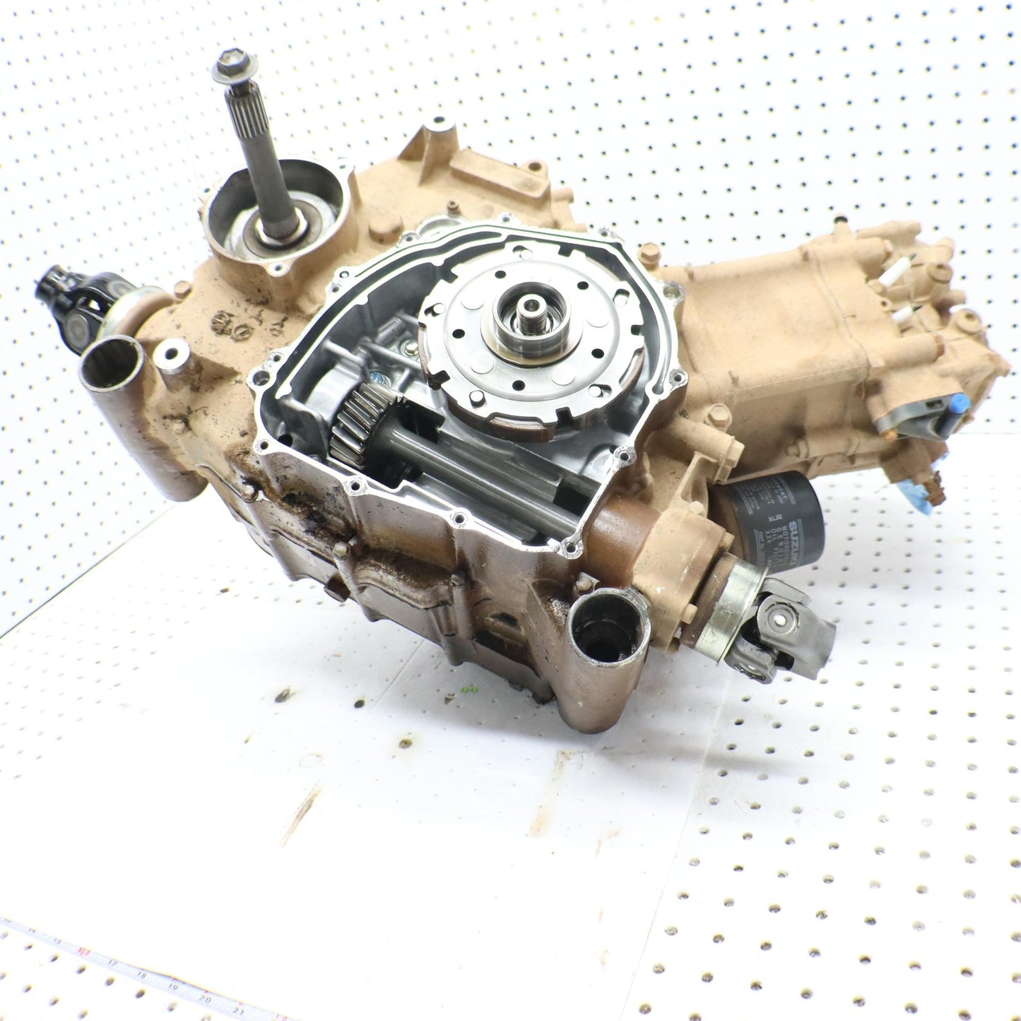 2016 SUZUKI KING QUAD 500 ENGINE MOTOR LONG BLOCK , RAN WHEN REMOVED!!