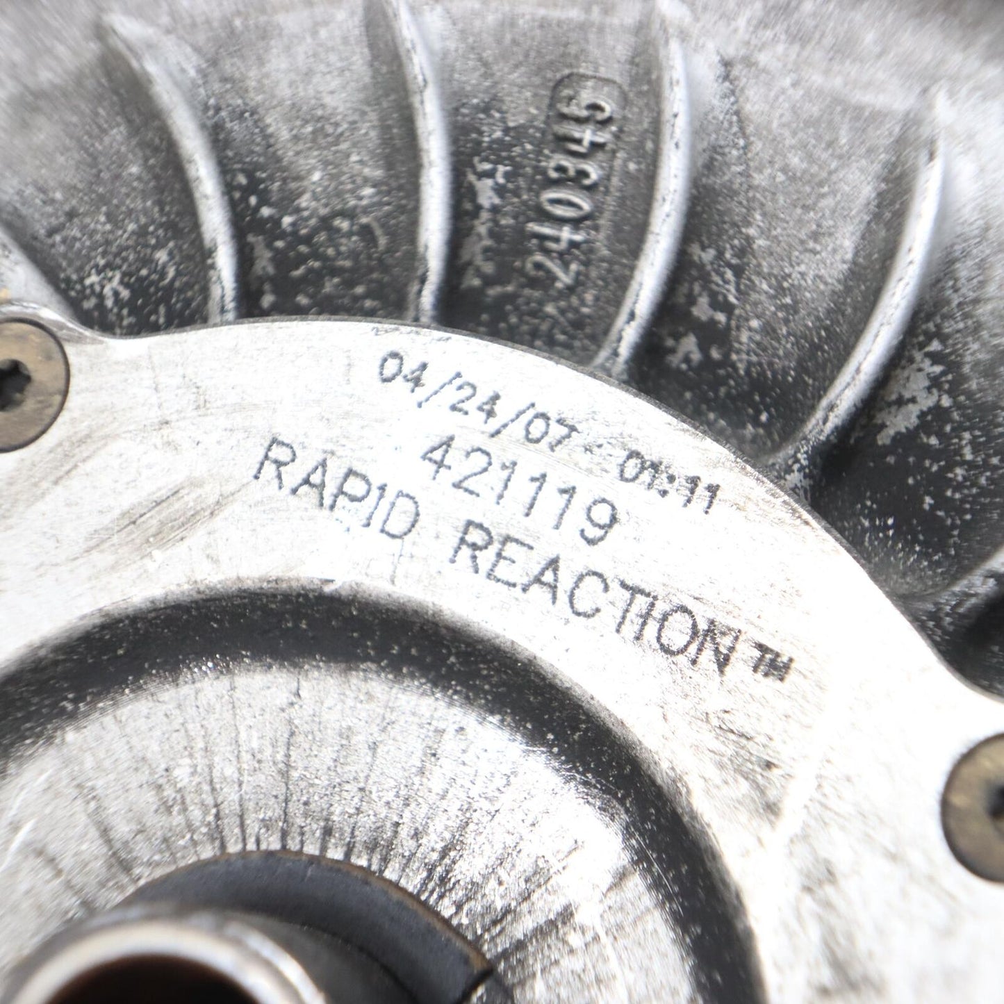 2008 POLARIS SWITCHBACK TURBO SECONDARY DRIVEN CLUTCH ASSEMBLY 1322645 1322948