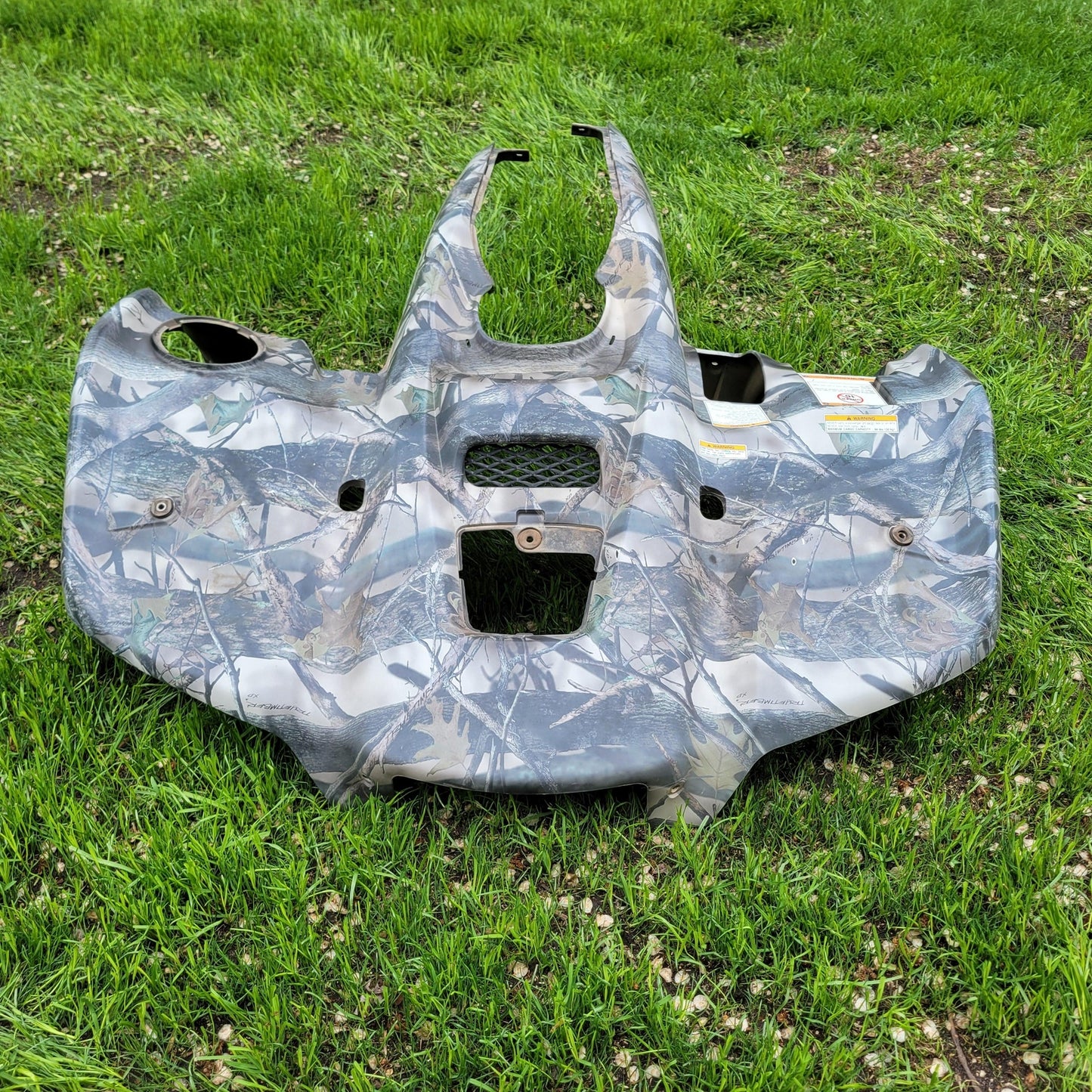 2016 SUZUKI KING QUAD 500 FRONT FENDER CAMO 53111-31GC3-PHW 53111-31G41-PHW
