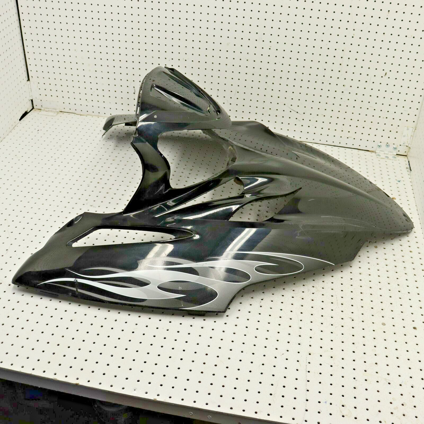 2007 POLARIS RMK 600 HOOD SHROUD 2633450-177 CRACKED SCRATCHED NO SHIPPING!