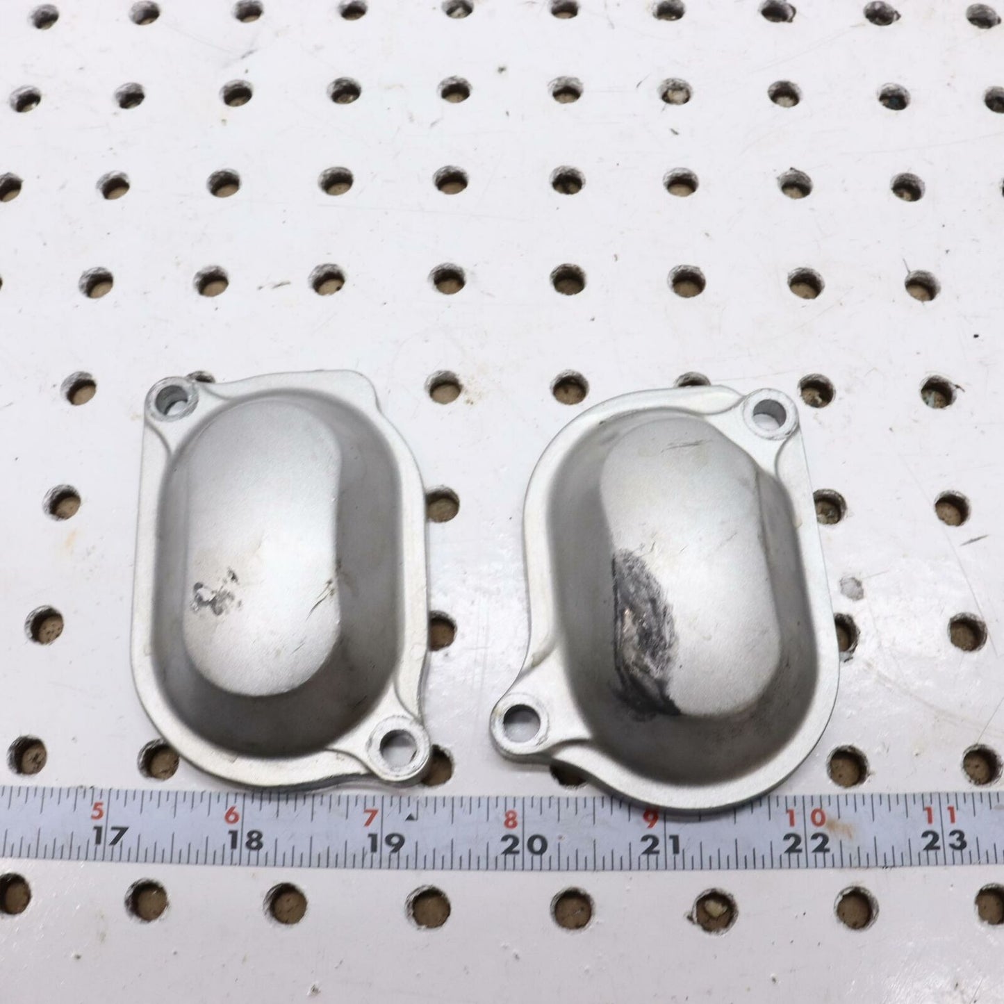 2003 YAMAHA V STAR 650 ENGINE TOP END CYLINDER HEAD COVER 22U-11186 22U-11187