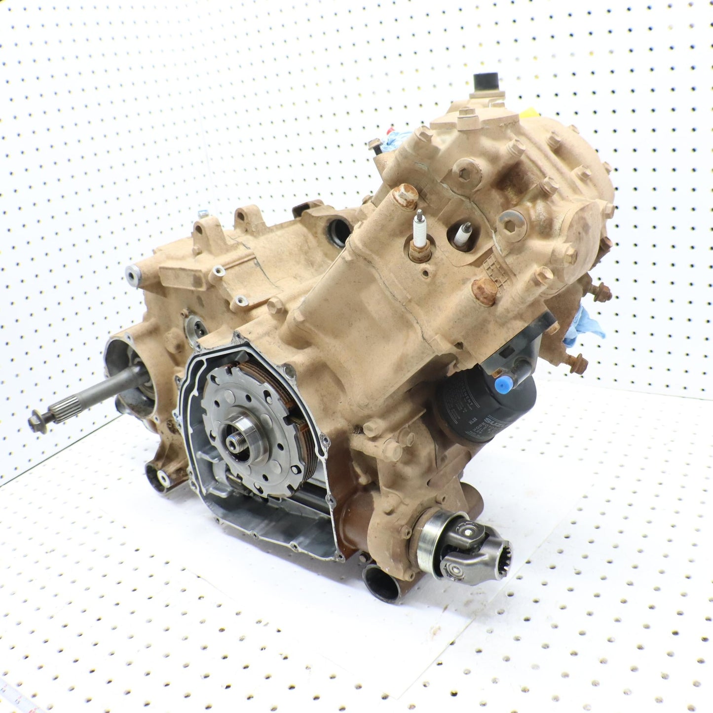 2016 SUZUKI KING QUAD 500 ENGINE MOTOR LONG BLOCK , RAN WHEN REMOVED!!