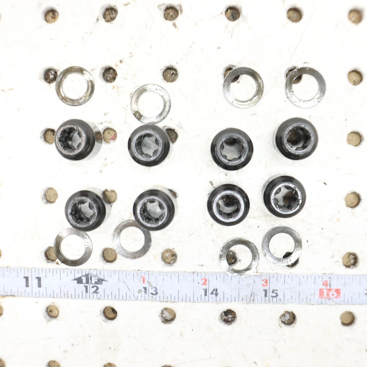 2008 POLARIS SWITCHBACK TURBO CYLINDER HEAD NUTS M10X1.25 0453152 QTY (8)