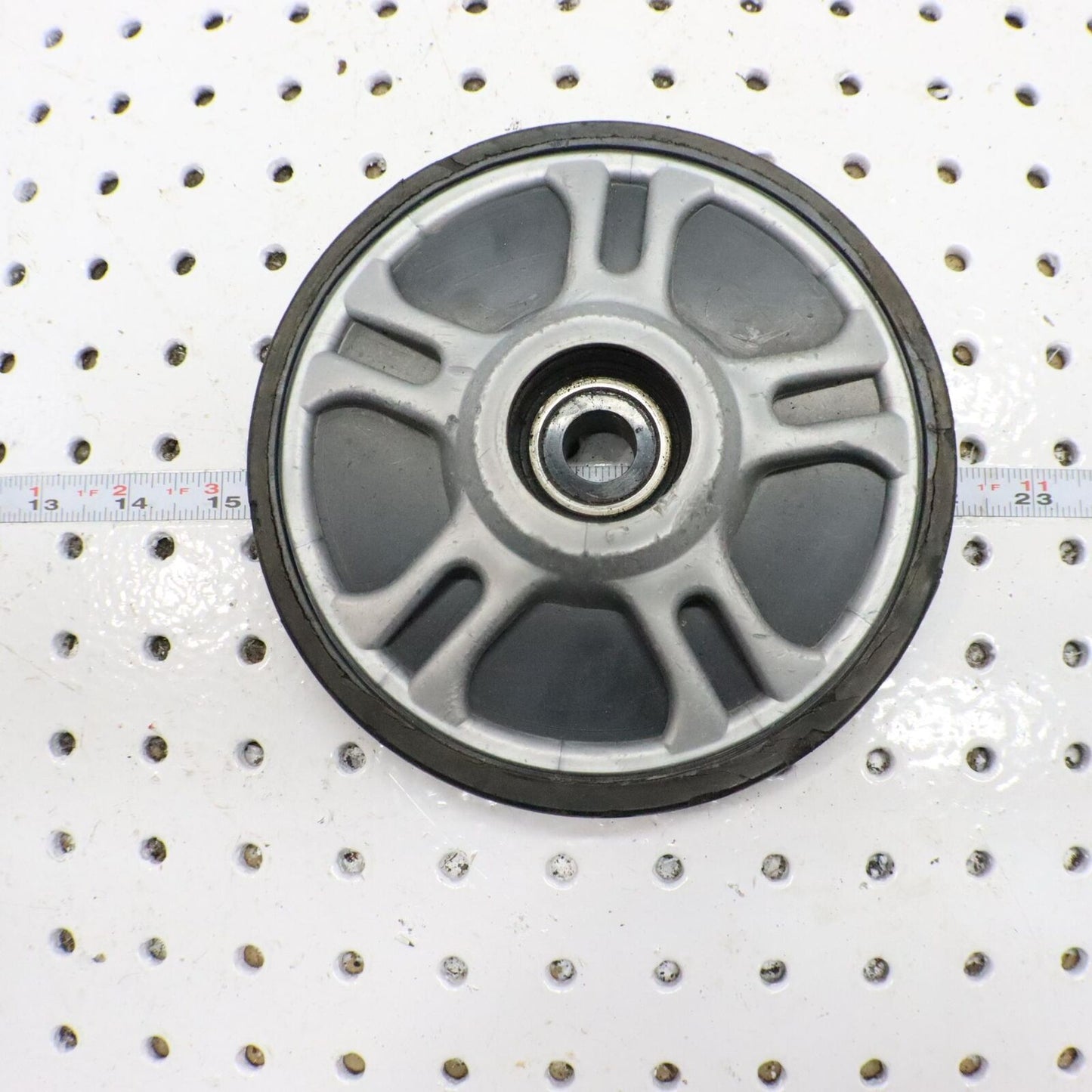 2002 ARCTIC CAT ZL 600 IDLER WHEEL BOGIE Wheel, Idler 1604-694 6.38" OD SILVER