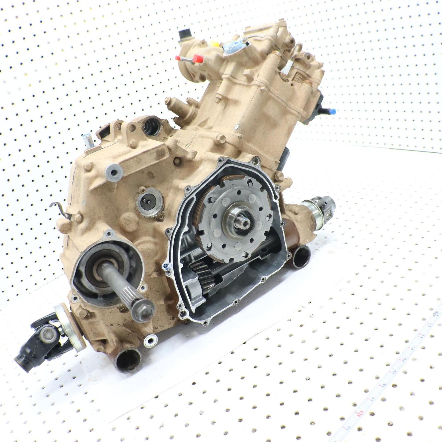 2016 SUZUKI KING QUAD 500 ENGINE MOTOR LONG BLOCK , RAN WHEN REMOVED!!