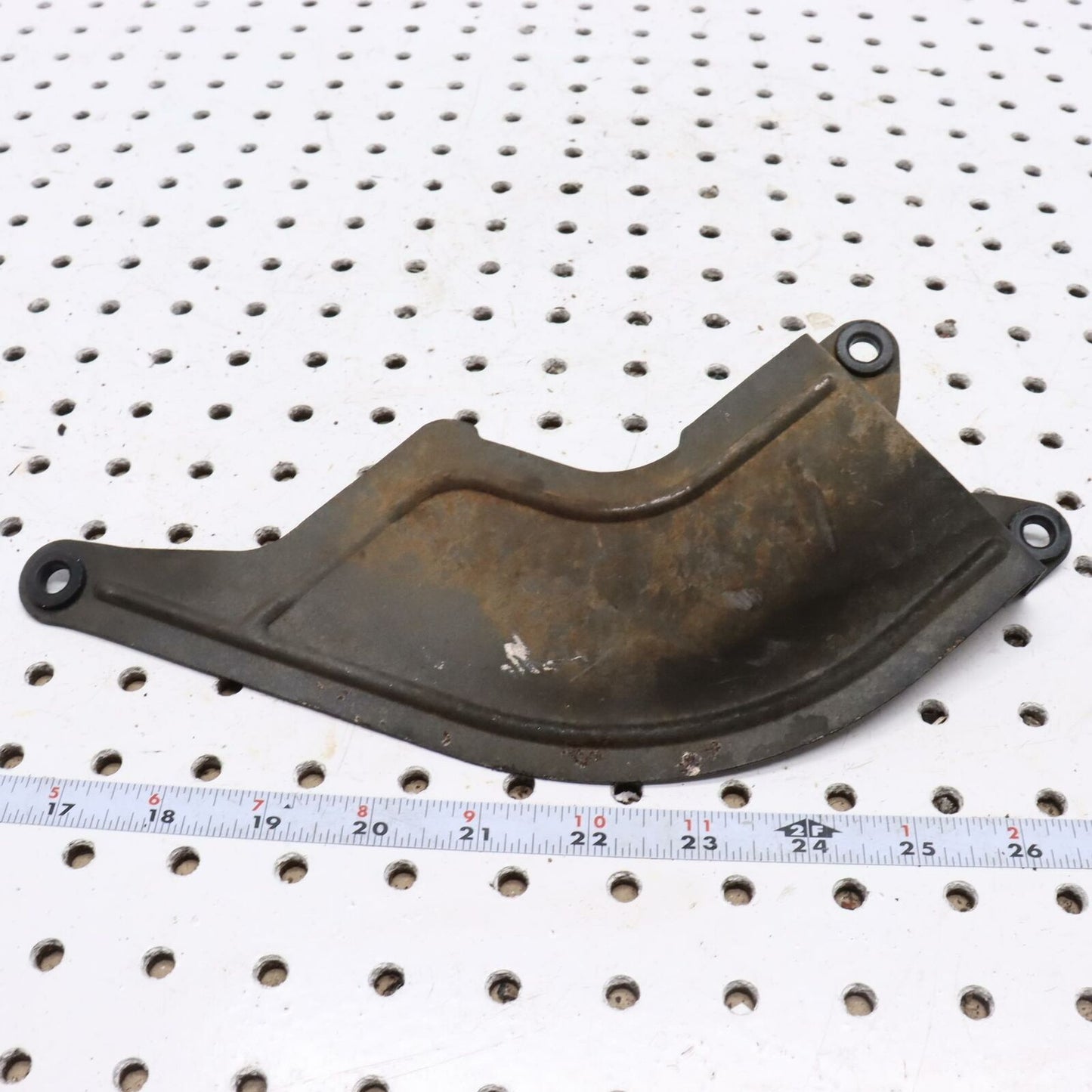 2004 ARCTIC CAT 650 EXHAUST PLATE HEAT GUARD BLACK 1506-420