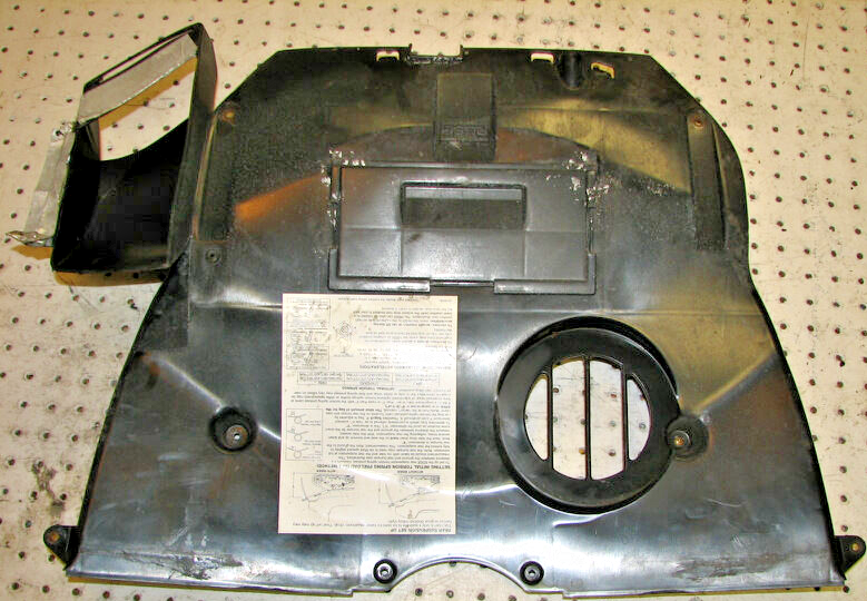 2002 POLARIS EDGE XC SP 600 HOOD PLENUM 5433516