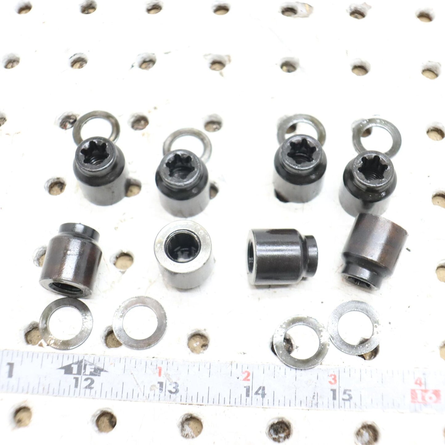 2008 POLARIS SWITCHBACK TURBO CYLINDER HEAD NUTS M10X1.25 0453152 QTY (8)