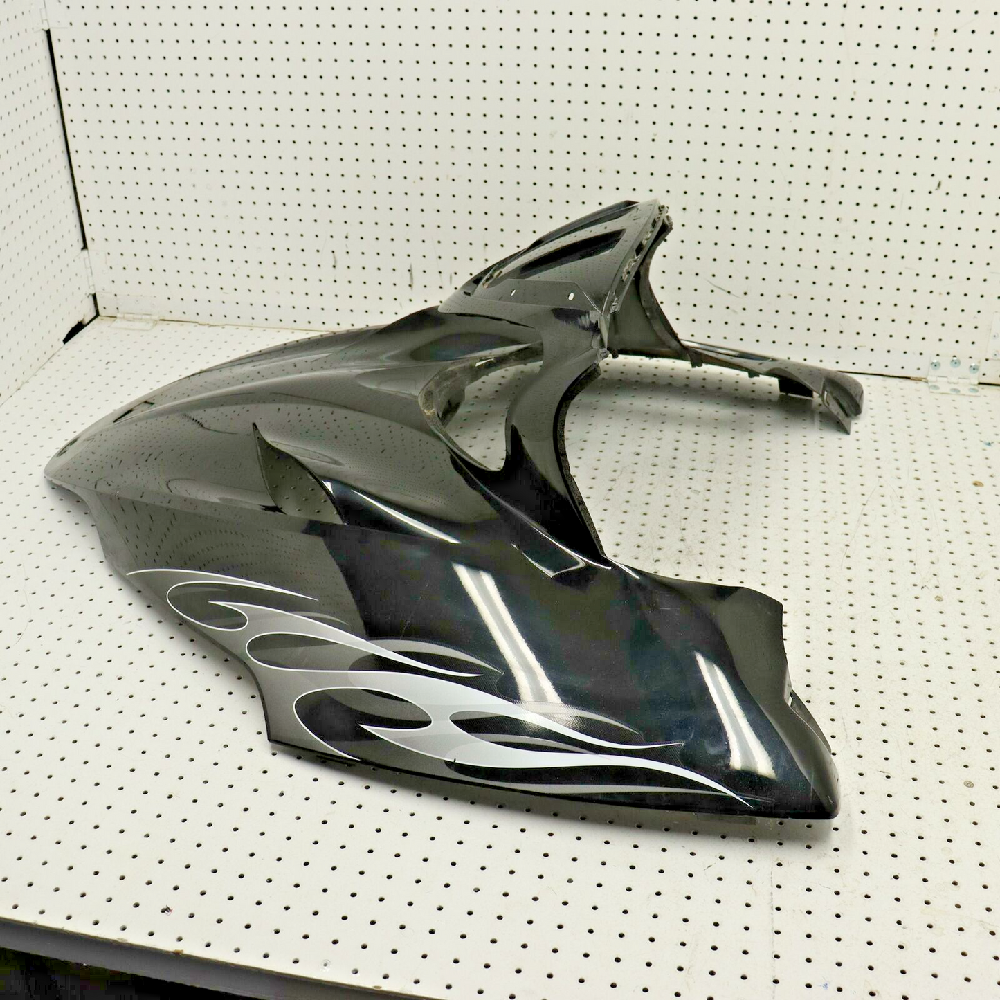 2007 POLARIS RMK 600 HOOD SHROUD 2633450-177 CRACKED SCRATCHED NO SHIPPING!