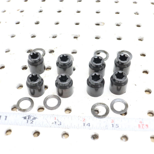 2008 POLARIS SWITCHBACK TURBO CYLINDER HEAD NUTS M10X1.25 0453152 QTY (8)