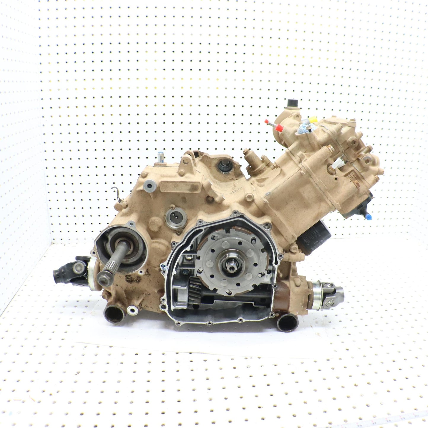 2016 SUZUKI KING QUAD 500 ENGINE MOTOR LONG BLOCK , RAN WHEN REMOVED!!