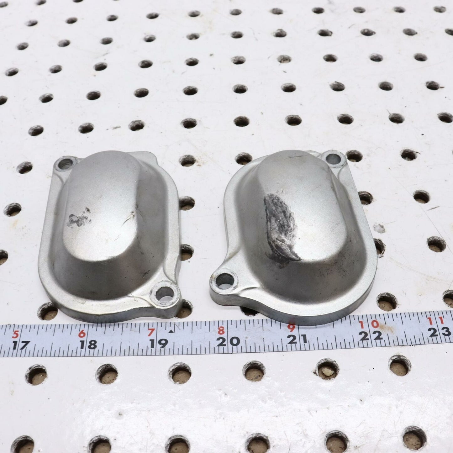 2003 YAMAHA V STAR 650 ENGINE TOP END CYLINDER HEAD COVER 22U-11186 22U-11187