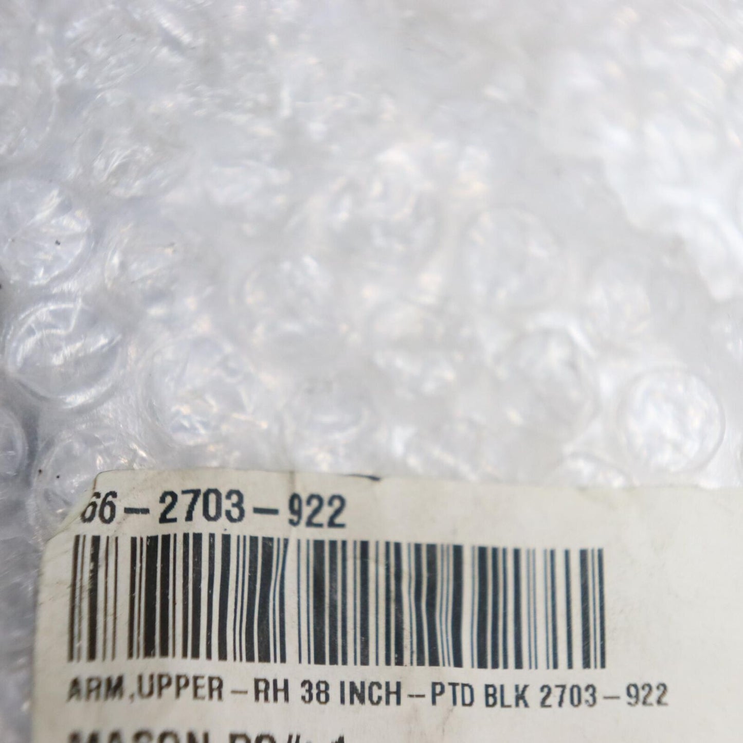 NEW ARCTIC CAT UPPER RIGHT CONTROL ARM 2703-922 NEW OLD STOCK IN BUBBLE WRAP