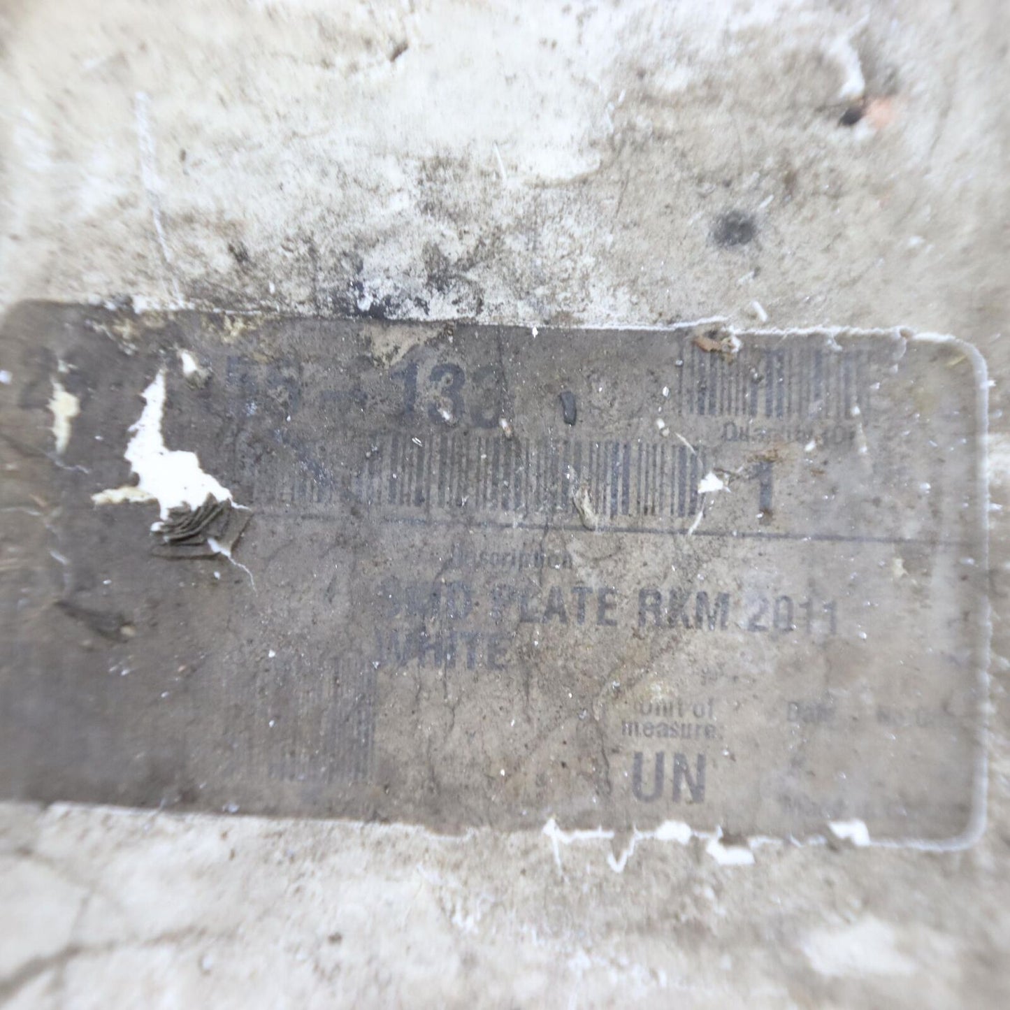 2013 POLARIS PRO RMK 800 SKID PLATE GUARD 2878155-133 WHITE