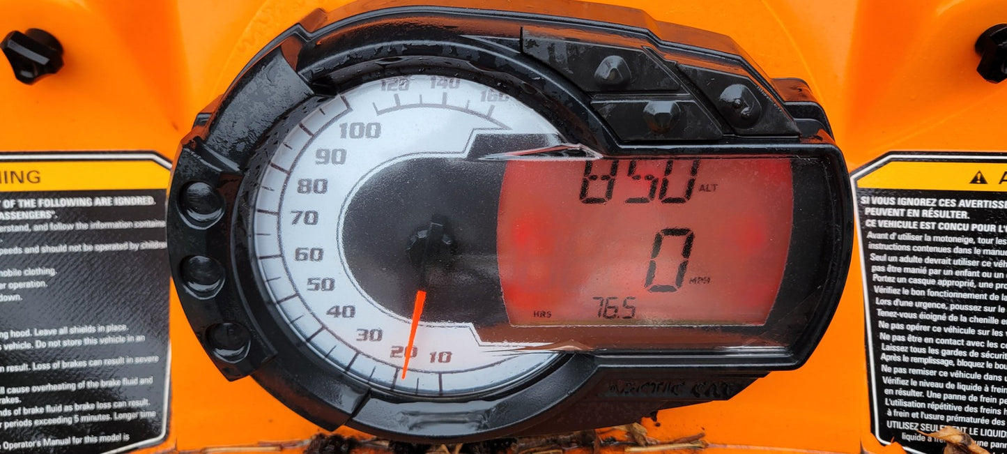 2009 Arctic Cat Crossfire R 8 Gauge Speedometer Display 0620-361; 0620-335