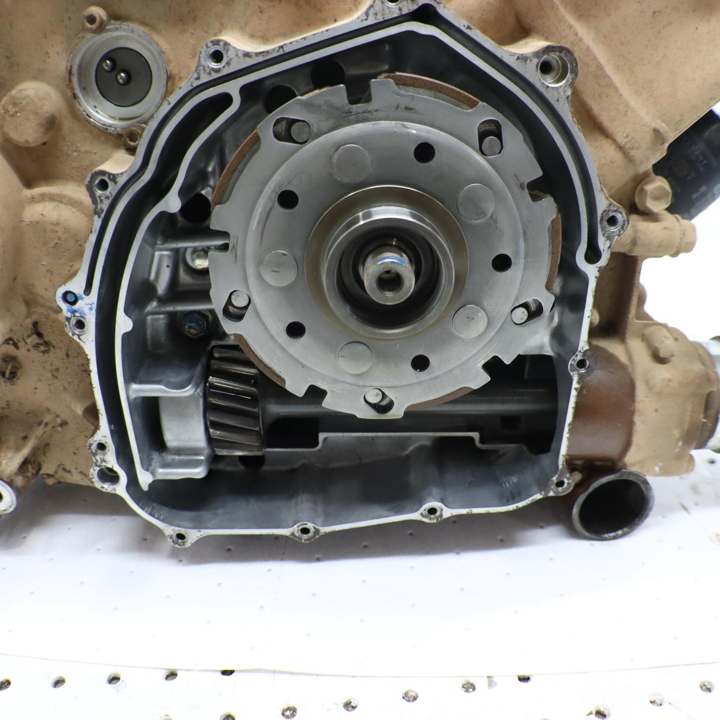 2016 SUZUKI KING QUAD 500 ENGINE MOTOR LONG BLOCK , RAN WHEN REMOVED!!