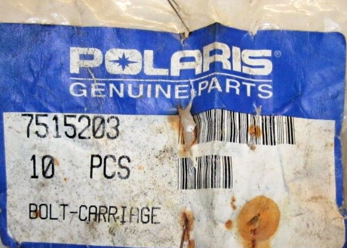 POLARIS CARRIAGE BOLT 7515203 QTY OF 10