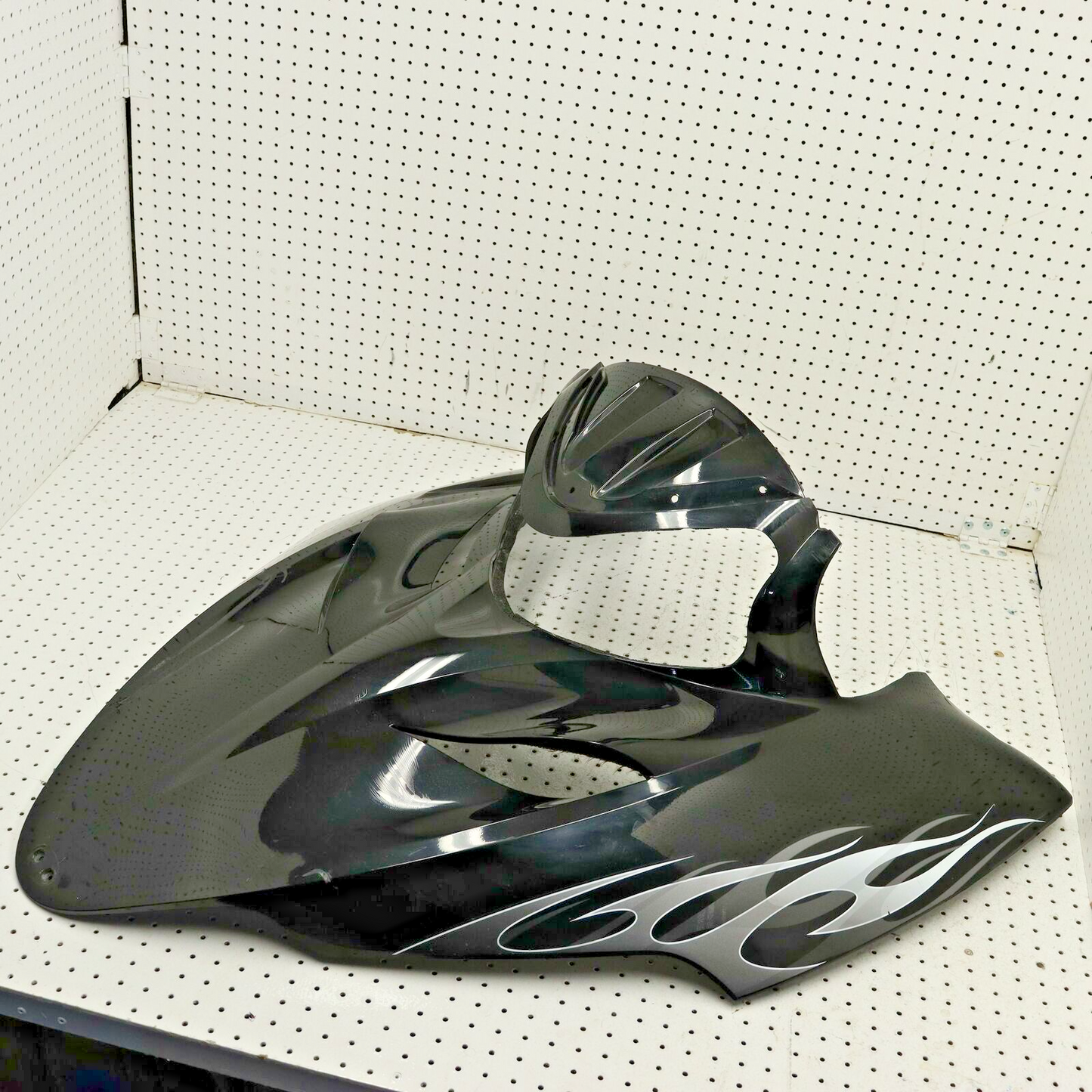 2007 POLARIS RMK 600 HOOD SHROUD 2633450-177 CRACKED SCRATCHED NO SHIPPING!