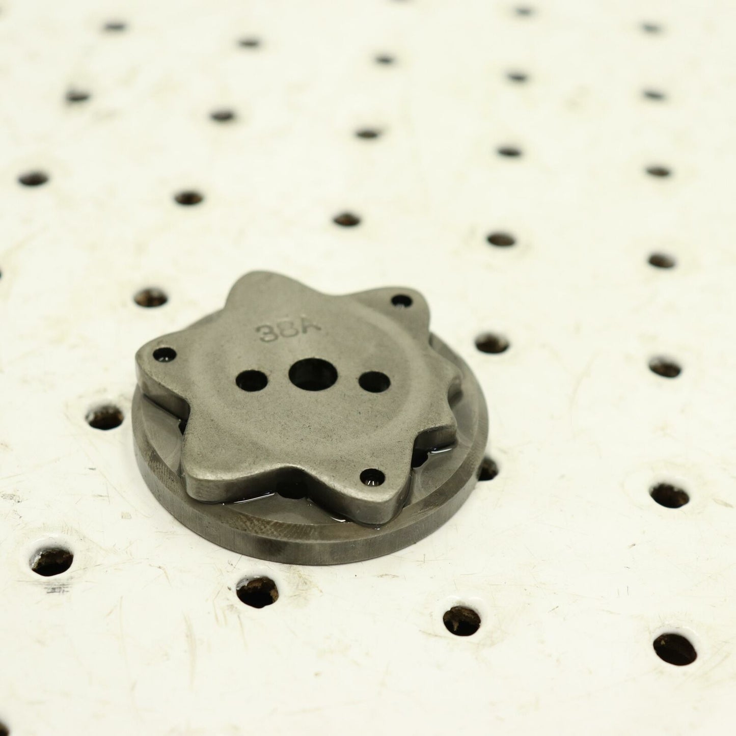 2003 SUZUKI SAVAGE 650 ENGINE TRANSMISSION STOPPER PLATE 25380-38A02
