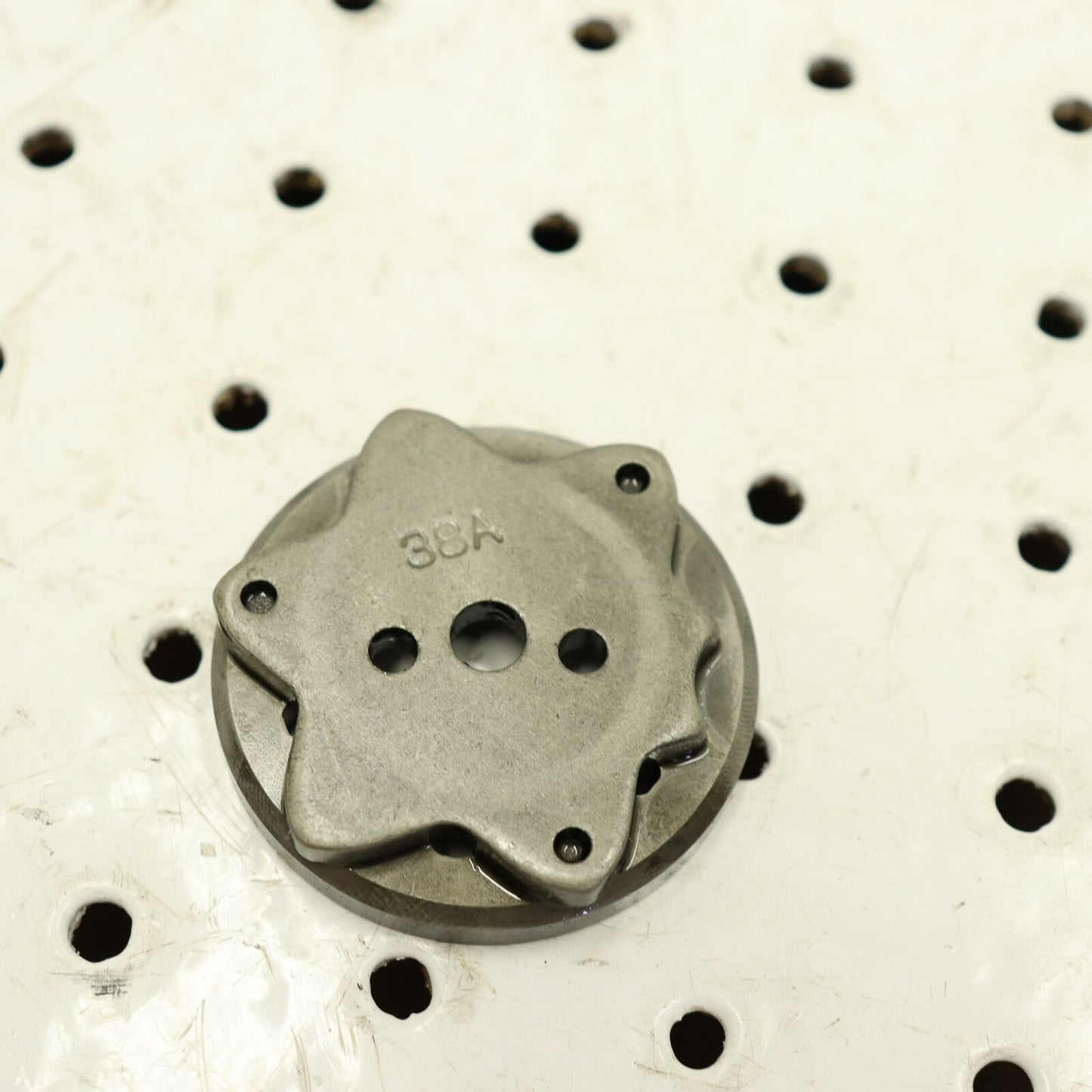 2003 SUZUKI SAVAGE 650 ENGINE TRANSMISSION STOPPER PLATE 25380-38A02