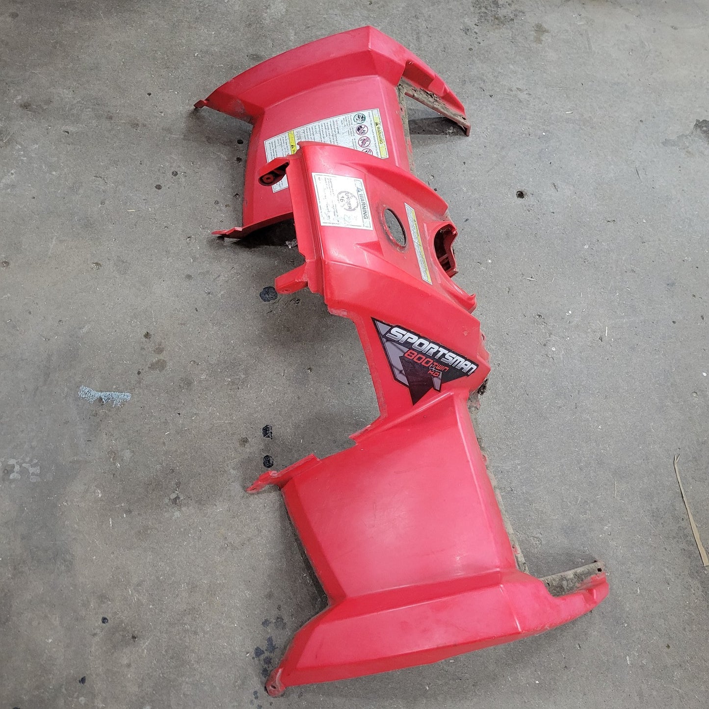 2009 Polaris Sportsman 800 Front Fender 5437844-293; 2634094-293