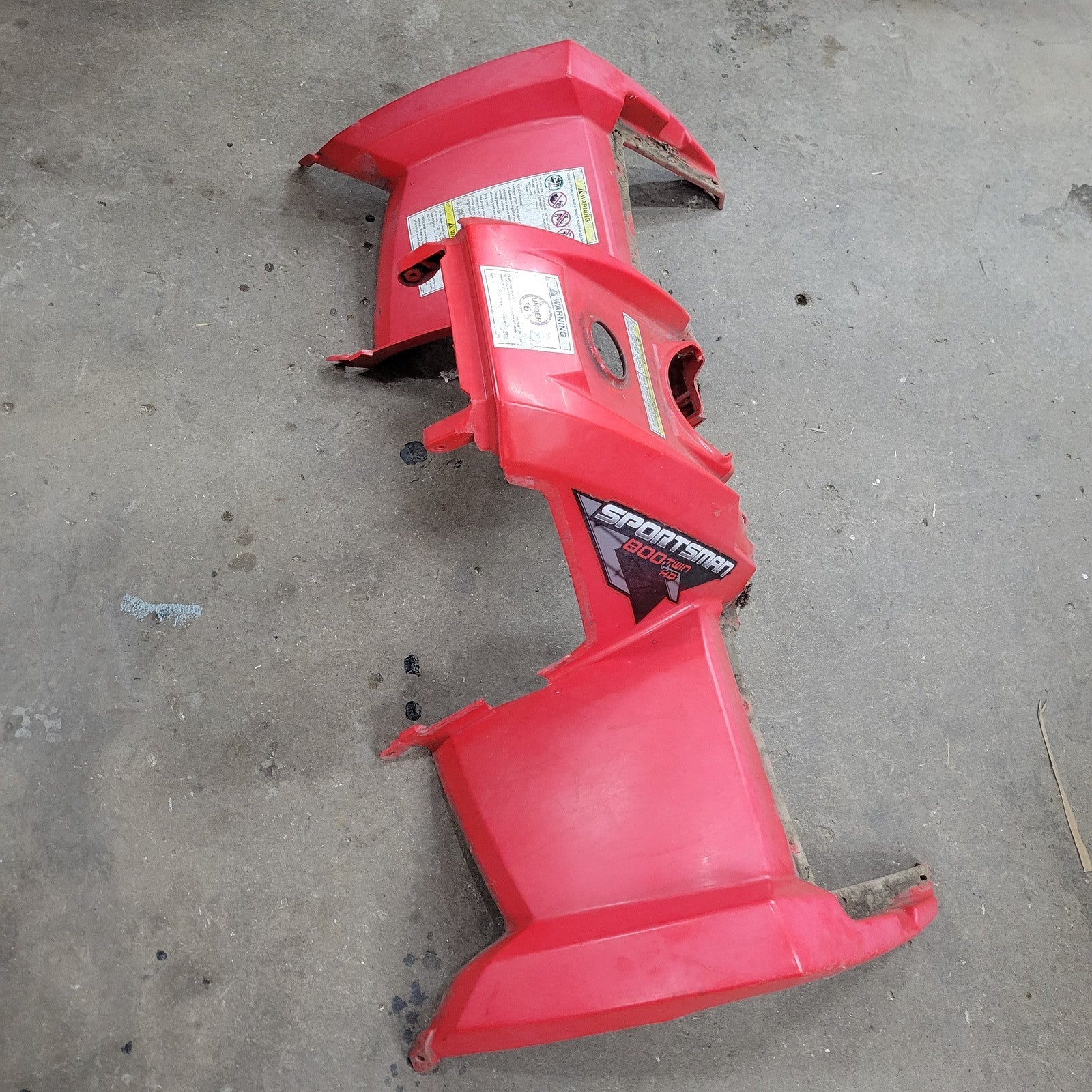 2009 Polaris Sportsman 800 Front Fender 5437844-293; 2634094-293