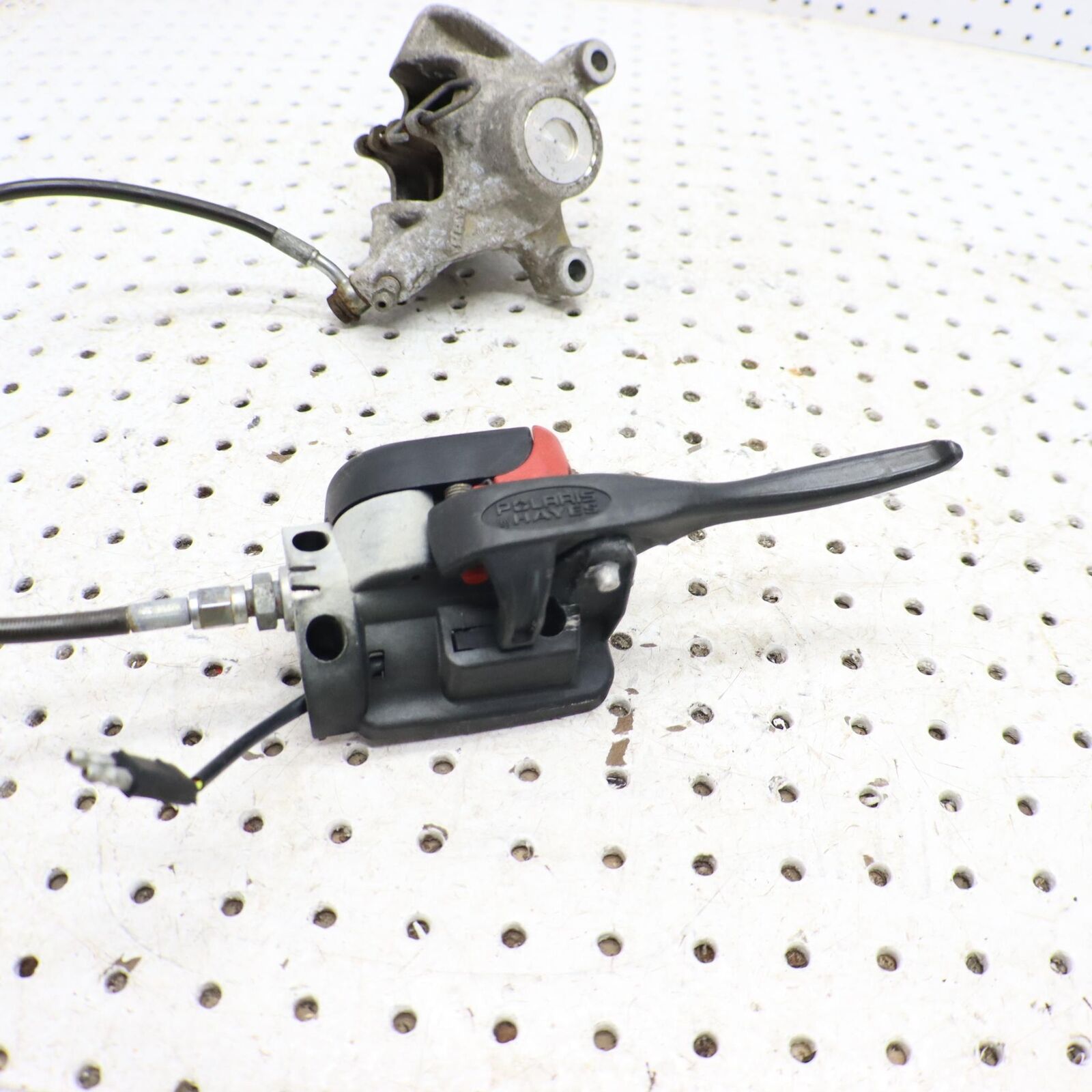 2006 POLARIS RMK 700 HAND BRAKE LEVER MASTER CYLINDER 2202785; 2202742