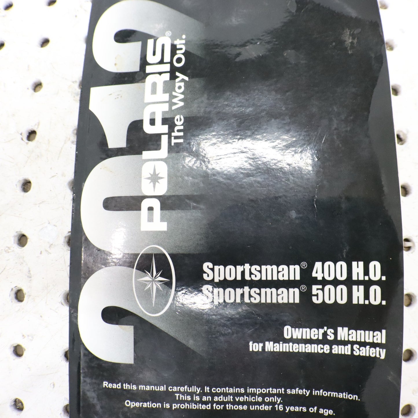 2012 Polaris Sportsman 500 Owners Manual 9923420