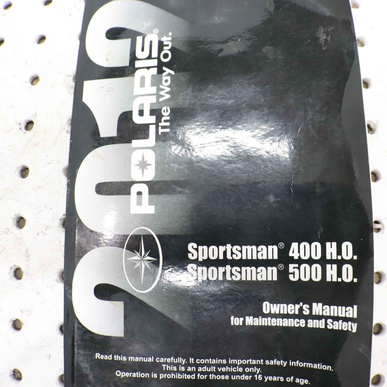2012 Polaris Sportsman 500 Owners Manual 9923420