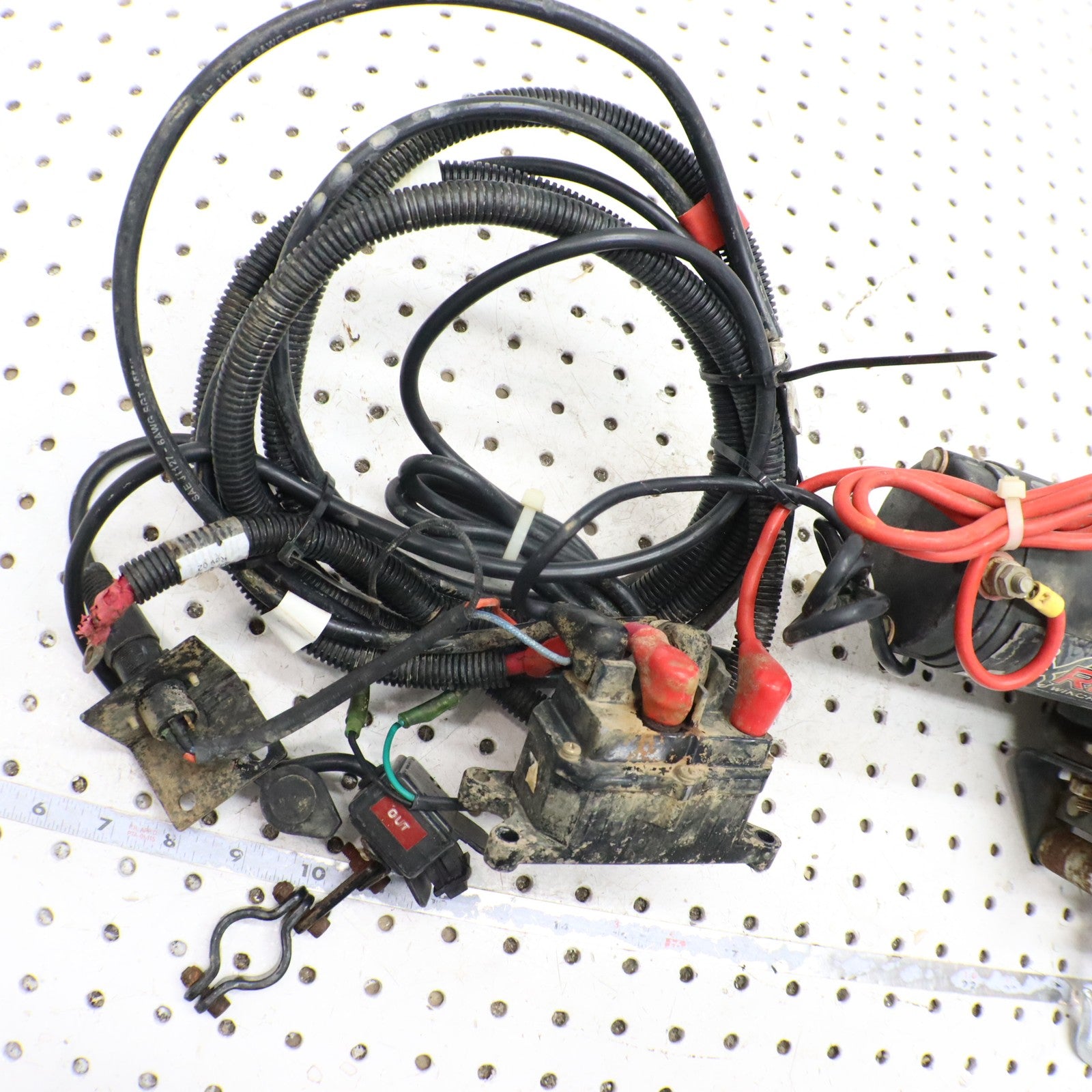 2012 Polaris Sportsman 500 SMITTYBILT XRC 3.0 3000LB WINCH MOUNT AND WIRING
