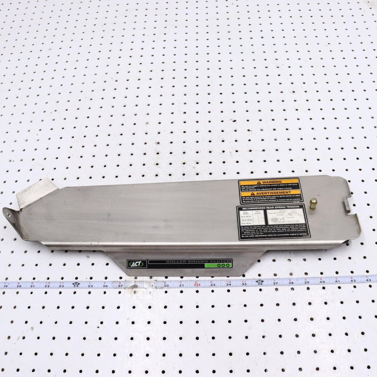 2005 ARCTIC CAT SABERCAT 600 DRIVE BELT CLUTCH COVER GUARD 0607-822