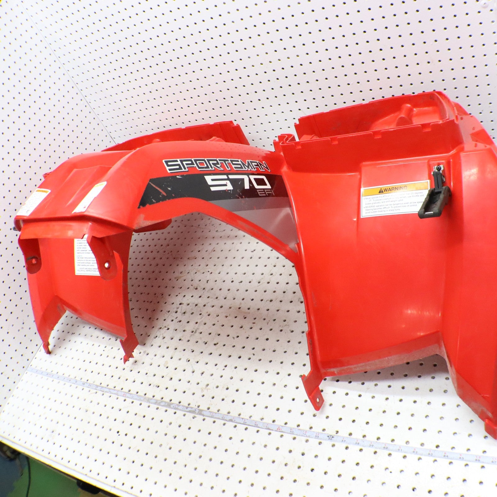 2014 Polaris Sportsman 570 Front Fender 2634162-293; 2636420-293 INDY RED