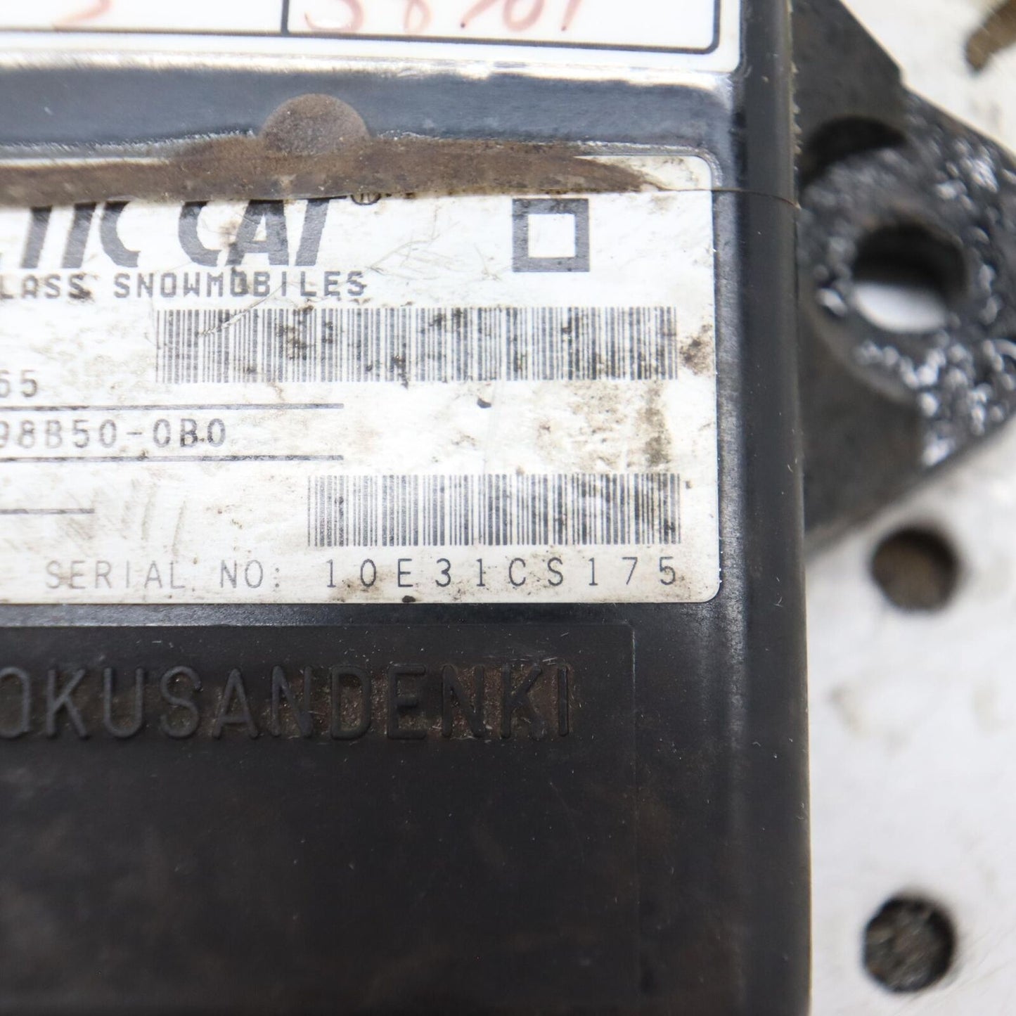 2011 ARCTIC CAT M8 CDI ECU ECM COMPUTER 0730-177;  3007-765 FROM RUNNING SLED