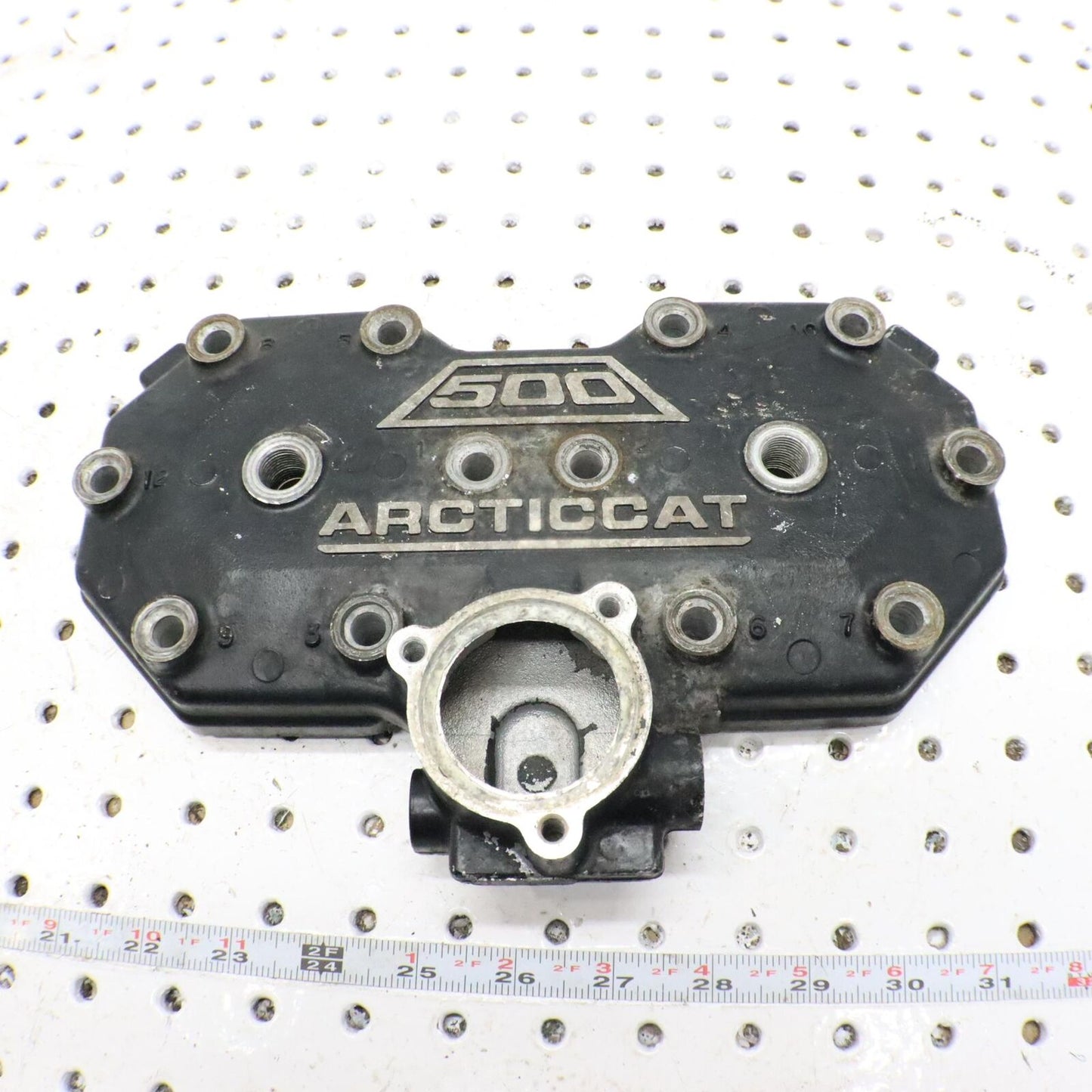 2002 ARCTIC CAT ZR 500 CYLINDER HEAD 3005-797 DINGED UP DOME