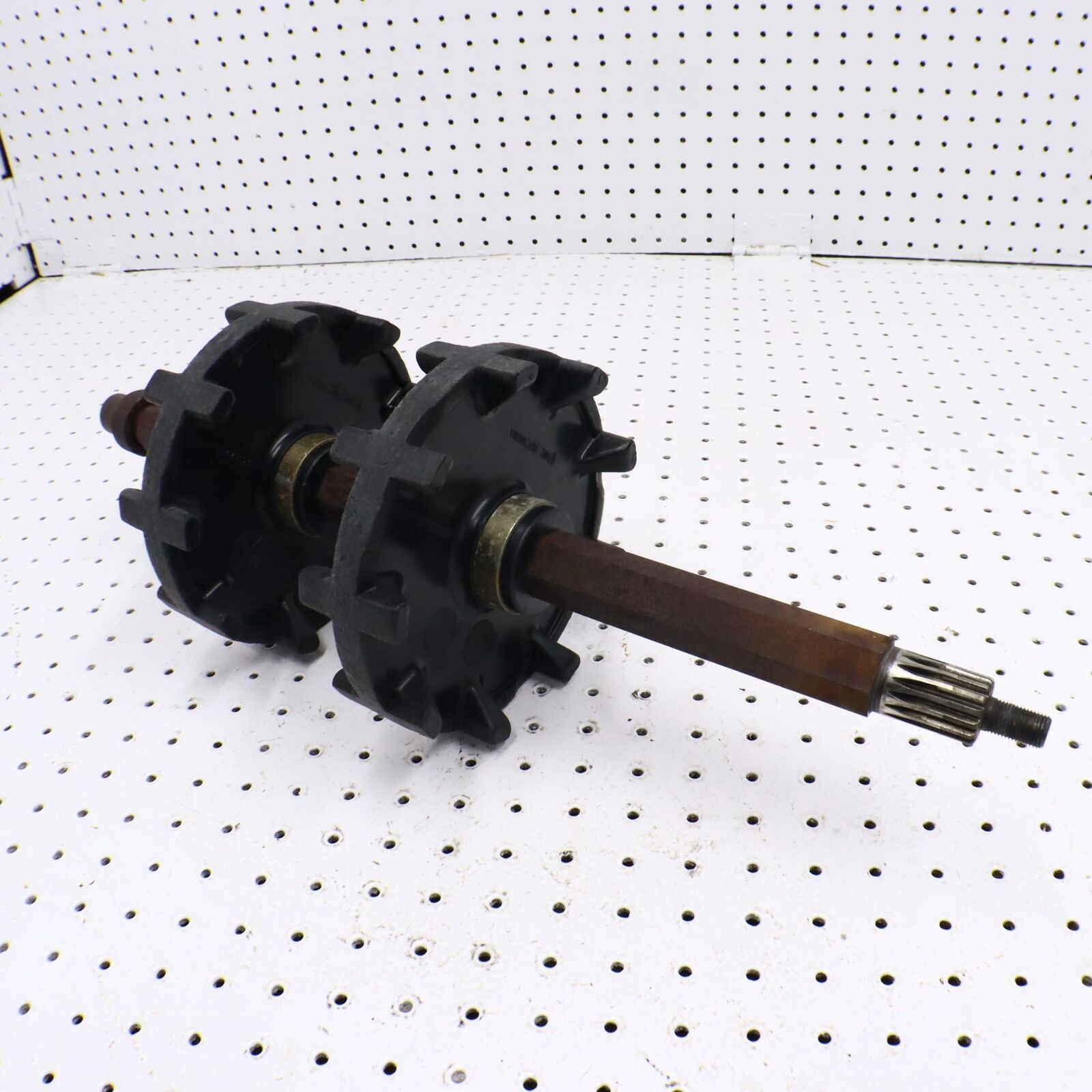2002 ARCTIC CAT ZL 600 DRIVE COG KOG AXLE SHAFT W SPROCKETS  0728-049 