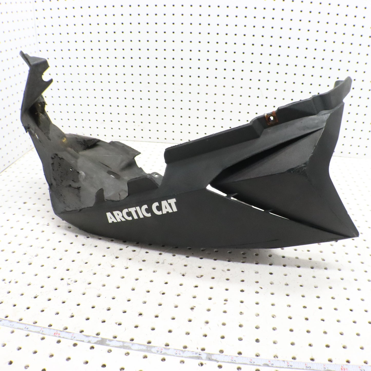 2013 Arctic Cat Procross Xf800 Bellypan Left Fender SKID PLATE 3718-789 CRACK