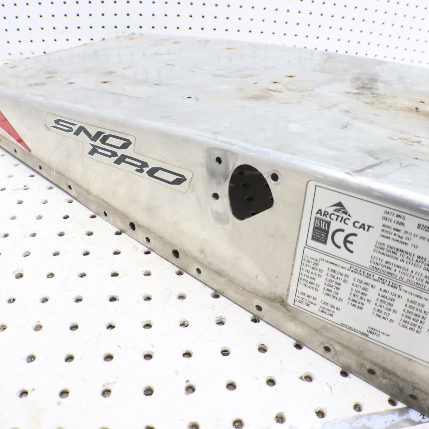 2013 Arctic Cat Procross Xf800 Tunnel Chassis Frame Rear 1607-251