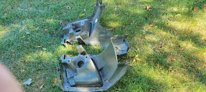2017 Polaris Sportsman 450 Front Fender 2636420-498 GREEN, CRACK